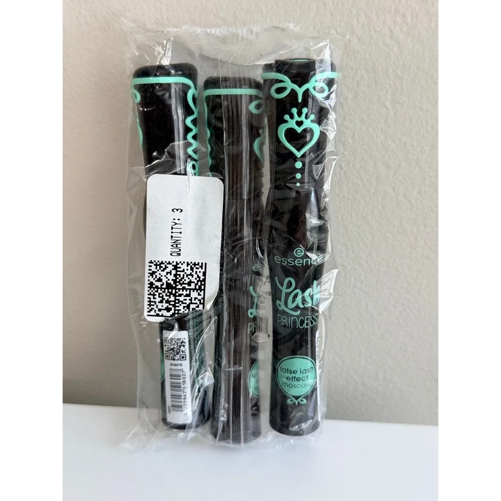 Essence Lash Princess Mascara Women 3 Pack Black False Lash Effect NWT